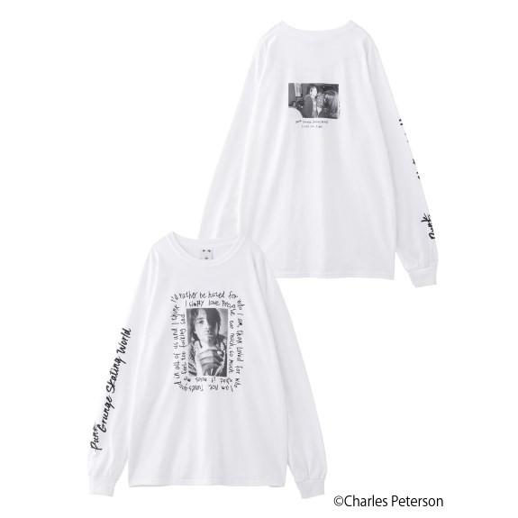 X-girl エックスガール X-GIRL × Charles Peterson PHOTO L/S X-girl エックスガール X-GIRL × Charles Peterson PHOTO L/S