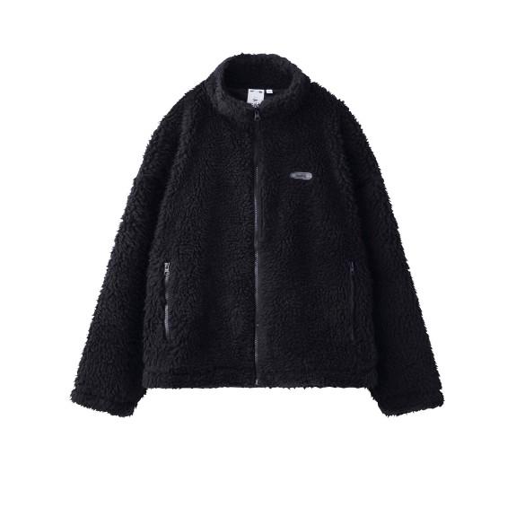 X-girl エックスガール X-GIRL STAND COLLAR BOA JACKET X-girl エックスガール X-GIRL STAND COLLAR BOA JACKET