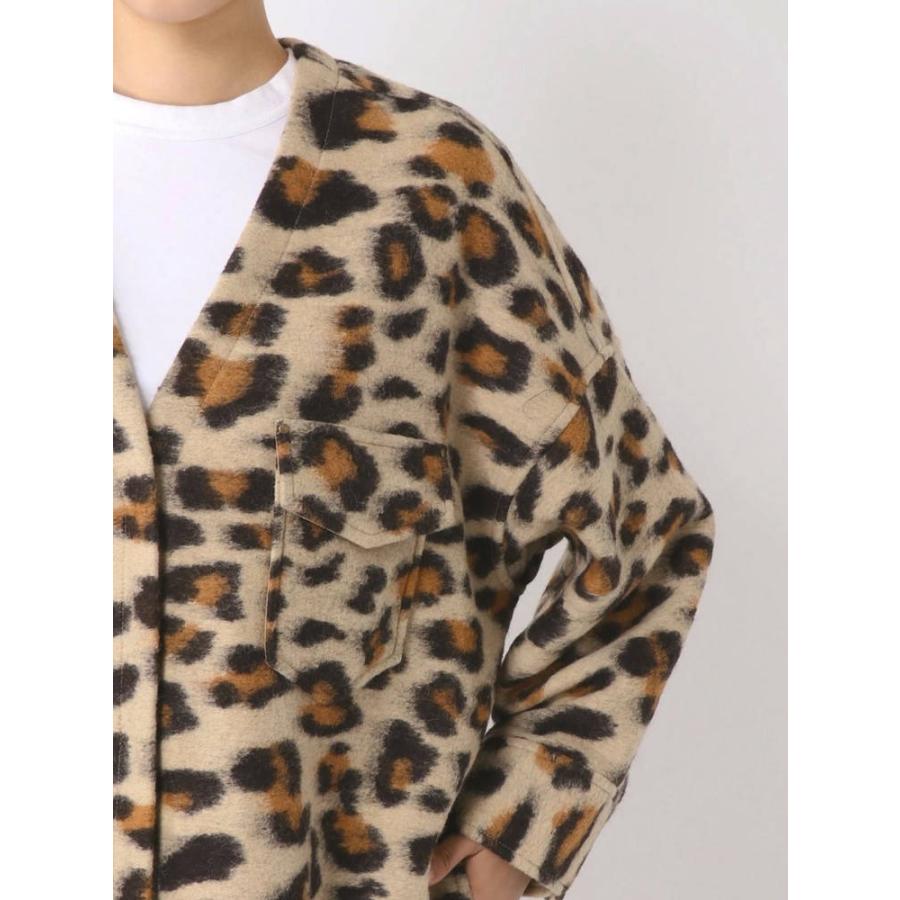 【美品】GYDAノーカラースライバーチェスターコート ノーカラースライバーチェスターコート[品番：MKSW0025751