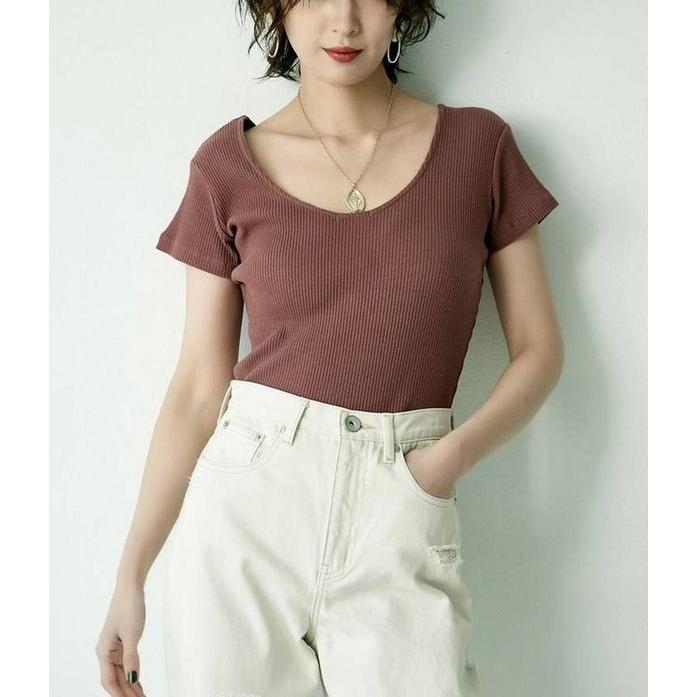 GYDA（ジェイダ） セール レディース 半袖Tシャツ 2WAY バインダー V