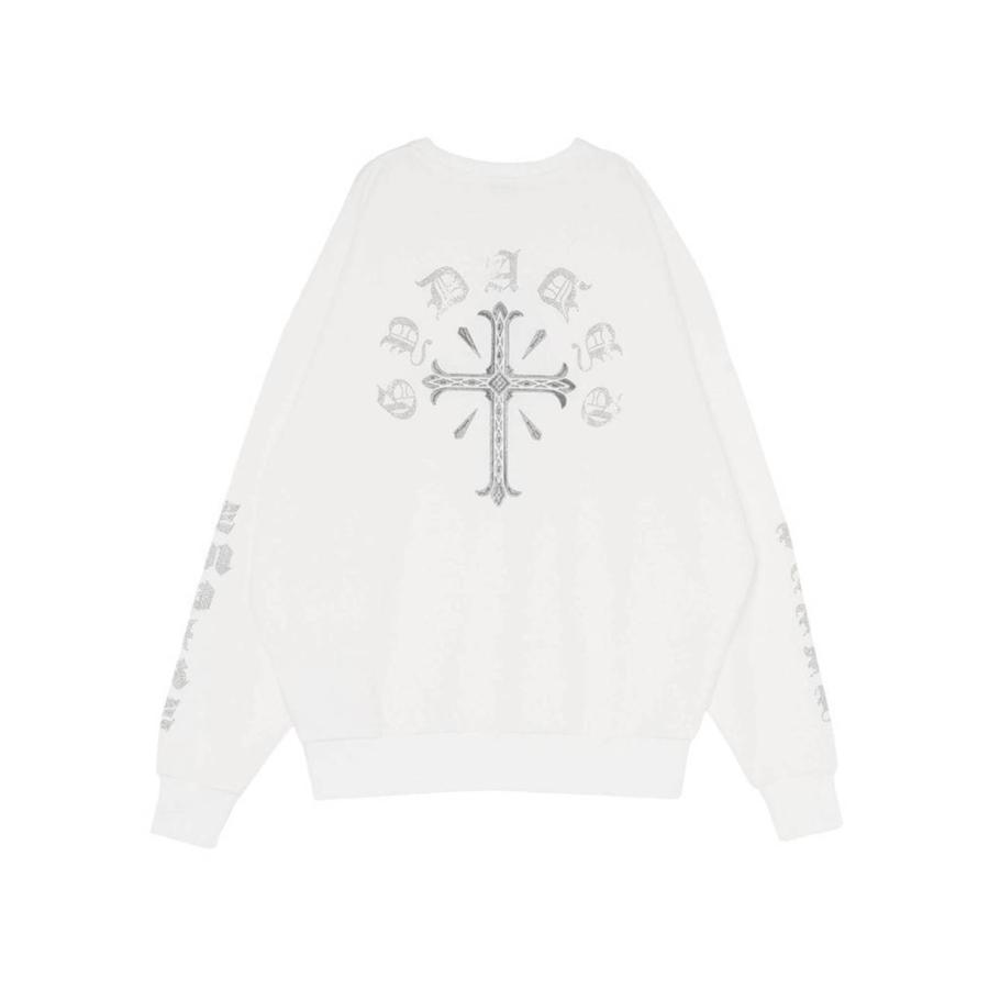 GYDA（ジェイダ） VALDY EMPIRE bijou logo プルオーバー スウェット