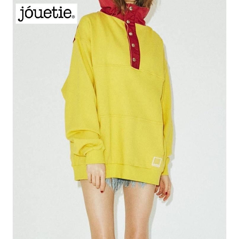 ジュエティー Jouetie カラースナップ フーディ パーカー ストリート アウトドアデザイン メンズライク レディース ブランド Faithstore 通販 Yahoo ショッピング