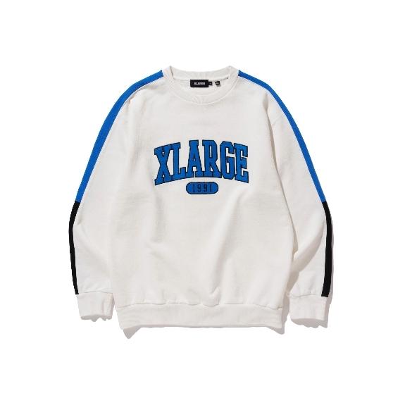 エクストララージ Xlarge Paneled Crewneck Sweat パネル クルーネック スウェット トレーナー メンズ ブランド ストリート Faithstore 通販 Yahoo ショッピング