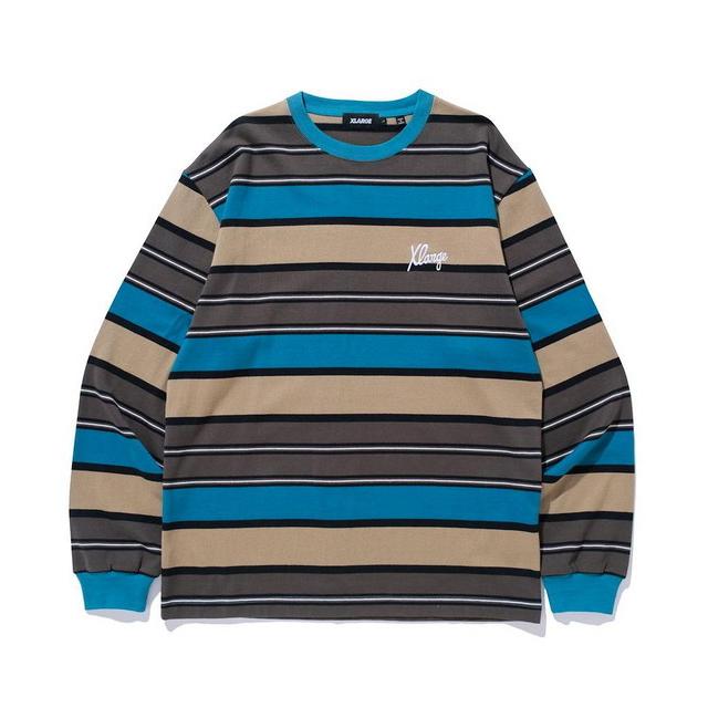 XLARGE エクストララージ OLD STRIPE L/S TEE ロンT 長袖 XLARGE エクストララージ OLD STRIPE L/S TEE ロンT 長袖