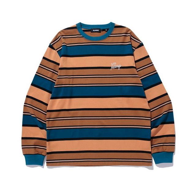 XLARGE エクストララージ OLD STRIPE L/S TEE ロンT 長袖 XLARGE エクストララージ OLD STRIPE L/S TEE ロンT 長袖