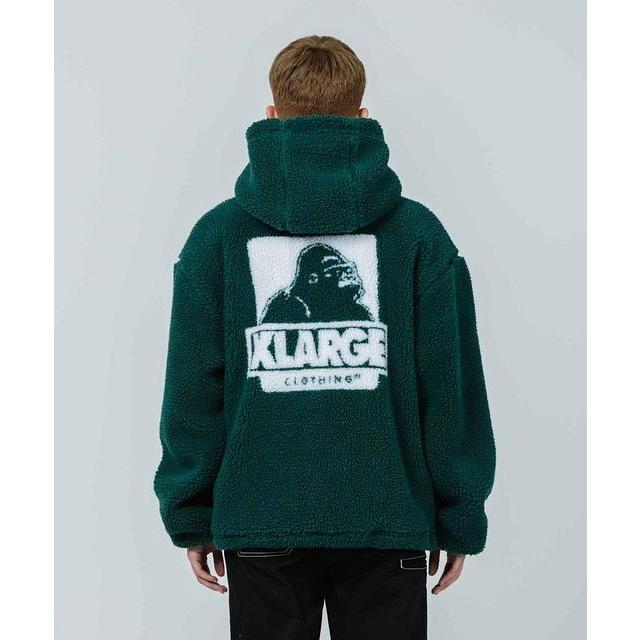エクストララージ XLARGE BOA FLEECE ZIP-UP JACKET ボア フリース  