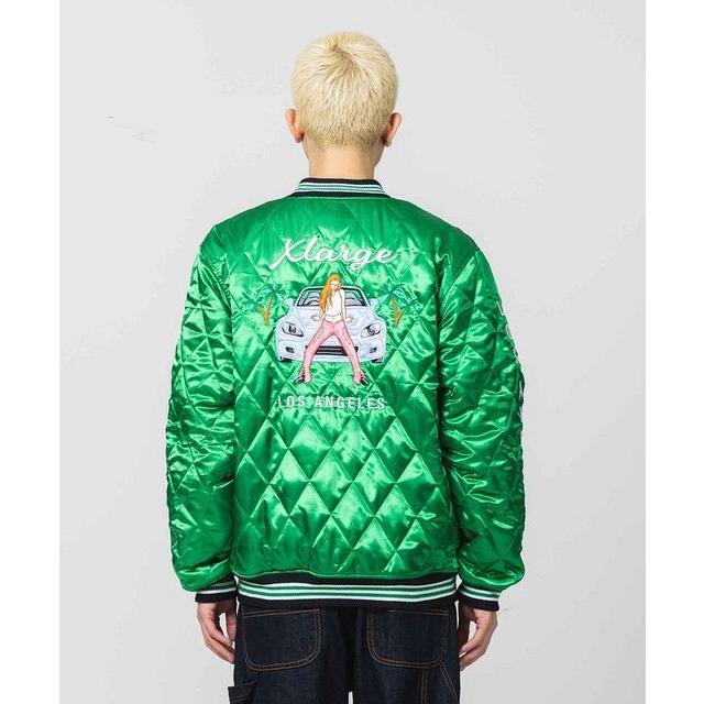 XLARGE エクストララージ REVERSIBLE FLAG GAL SOUVENIR JACKET XLARGE エクストララージ REVERSIBLE FLAG GAL SOUVENIR JACKET