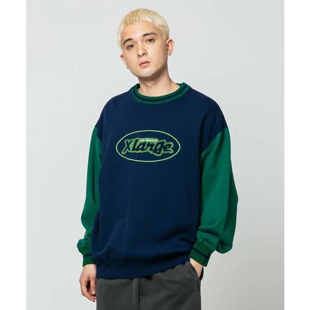 エクストララージ XLARGE RETRO CREWNECK SWEAT レトロ クルーネック