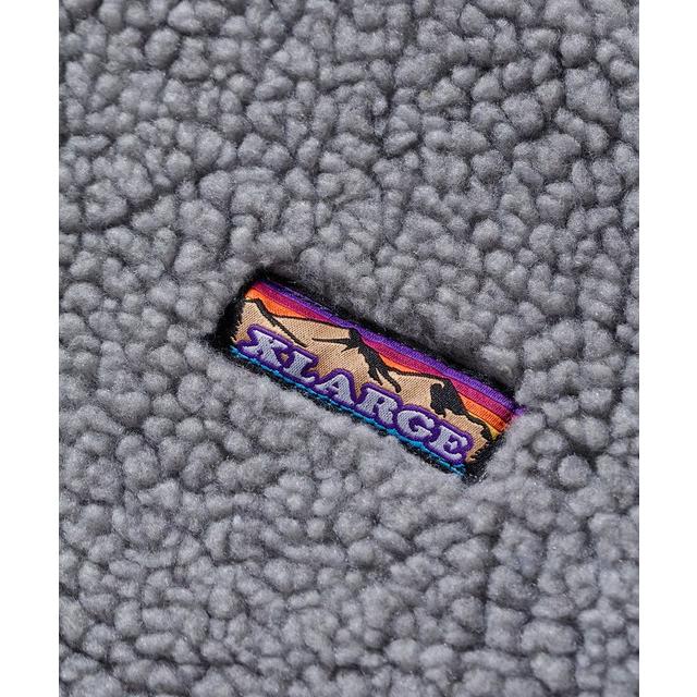 XLARGE エクストララージ HALF ZIP BOA HOODIE ハーフジップ