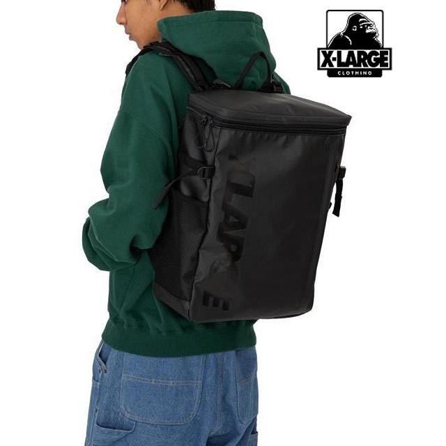 エクストララージ XLARGE BOX STYLE BACKPACK ボックス スタイル バックパック リュック バッグ サコッシュ カラビナ 大容量 カバン メンズ ブランド ストリート｜faithstore2017｜03