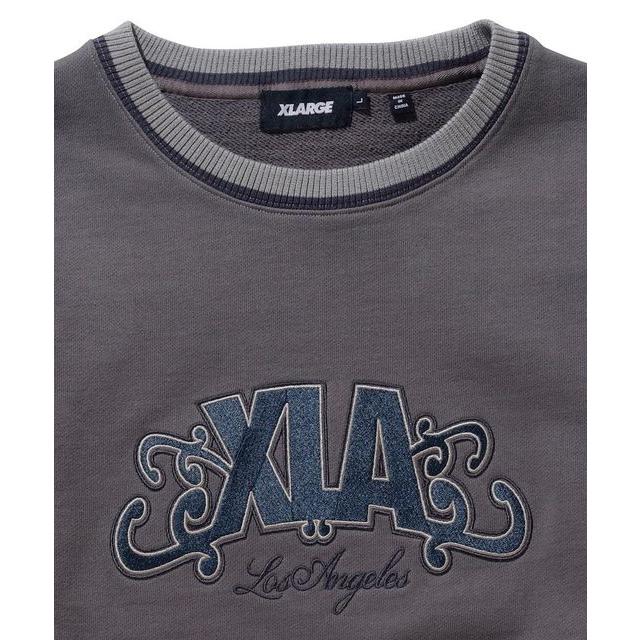 XLARGE エクストララージ XLA EMBROIDERY CREWNECK SWEATSHIRT
