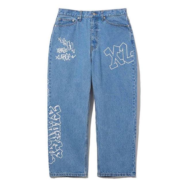 XLARGE エクストララージ GRAFFITI DENIM PANTS グラフィティー XLARGE エクストララージ GRAFFITI DENIM PANTS グラフィティー