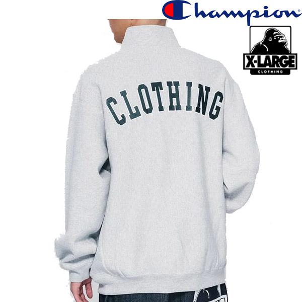 XLARGE エクストララージ × Champion REVERSE WEAVE HALF ZIP XLARGE エクストララージ × Champion REVERSE WEAVE HALF ZIP