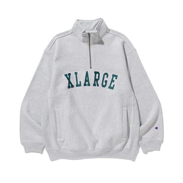XLARGE エクストララージ × Champion REVERSE WEAVE HALF ZIP XLARGE エクストララージ × Champion REVERSE WEAVE HALF ZIP