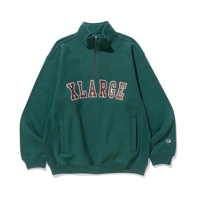 XLARGE エクストララージ × Champion REVERSE WEAVE HALF ZIP XLARGE エクストララージ × Champion REVERSE WEAVE HALF ZIP