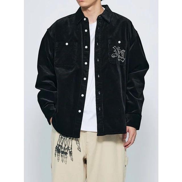 XLARGE エクストララージ OLD ENGILISH LOGO CORDUROY SHIRT XLARGE エクストララージ OLD ENGILISH LOGO CORDUROY SHIRT