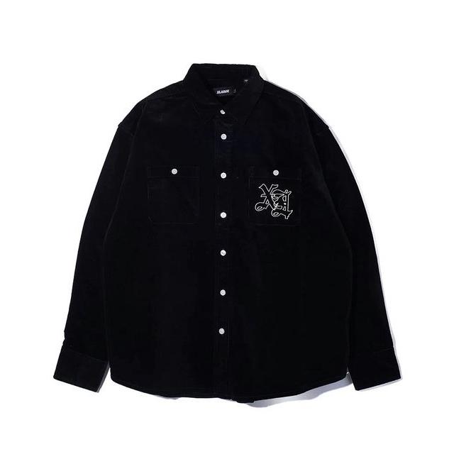XLARGE エクストララージ OLD ENGILISH LOGO CORDUROY SHIRT XLARGE エクストララージ OLD ENGILISH LOGO CORDUROY SHIRT