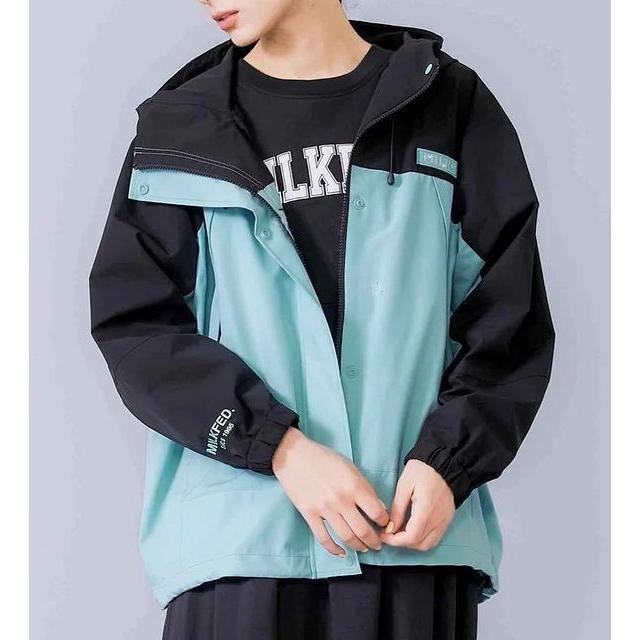 MILKFED. ミルクフェド BACK LOGO BICOLOR MOUNTAIN PARKA MILKFED. ミルクフェド BACK LOGO BICOLOR MOUNTAIN PARKA