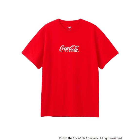 エックスガール X-GIRL COCA-COLA S/S TEE コカ・コーラ Tシャツ 半袖 コラボ ビックシルエット オーバーT ブランド レディース｜faithstore2017｜04