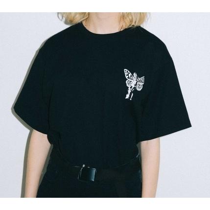 X-girl エックスガール × HYSTERIC GLAMOUR BUTTERFLY S/S TEE X-girl エックスガール × HYSTERIC GLAMOUR BUTTERFLY S/S TEE