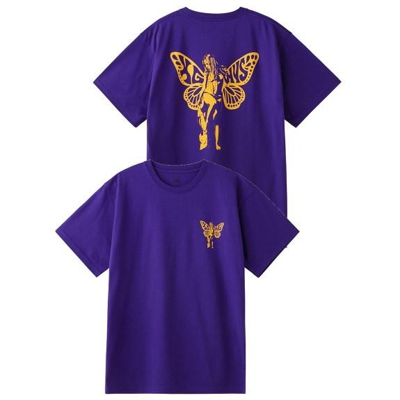 X-girl エックスガール × HYSTERIC GLAMOUR BUTTERFLY S/S TEE X-girl エックスガール × HYSTERIC GLAMOUR BUTTERFLY S/S TEE
