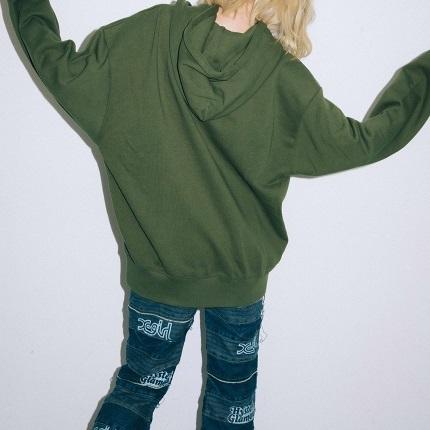 X-girl エックスガール × HYSTERIC GLAMOUR PATCH HOODIE X-girl エックスガール × HYSTERIC GLAMOUR PATCH HOODIE