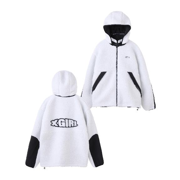 X-girl エックスガール REVERSIBLE BOA JACKET リバーシブル X-girl エックスガール REVERSIBLE BOA JACKET リバーシブル