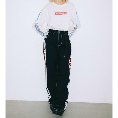 X-girl エックスガール × HYSTERIC GLAMOUR LINE PANTS X-girl エックスガール × HYSTERIC GLAMOUR LINE PANTS