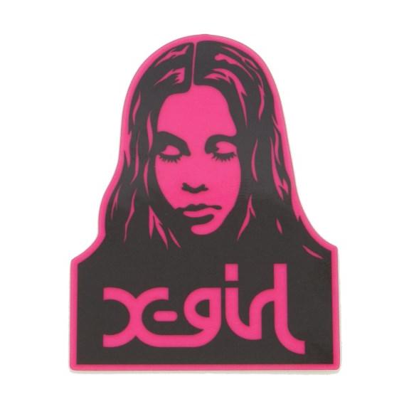 X-girl エックスガール X-GIRL FACE STICKER フェイス ステッカー 