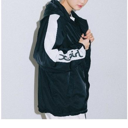☆セール SALE☆ エックスガール X-GIRL LINE HOODIE BLOUSON ライン 