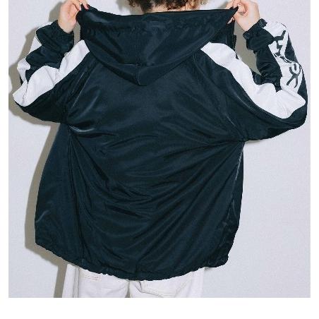 ☆セール SALE☆ エックスガール X-GIRL LINE HOODIE BLOUSON ライン 