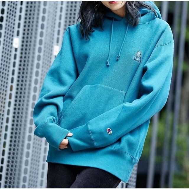 X-girl エックスガール X-GIRL × Champion FACE REVERSE WEAVE X-girl エックスガール X-GIRL × Champion FACE REVERSE WEAVE