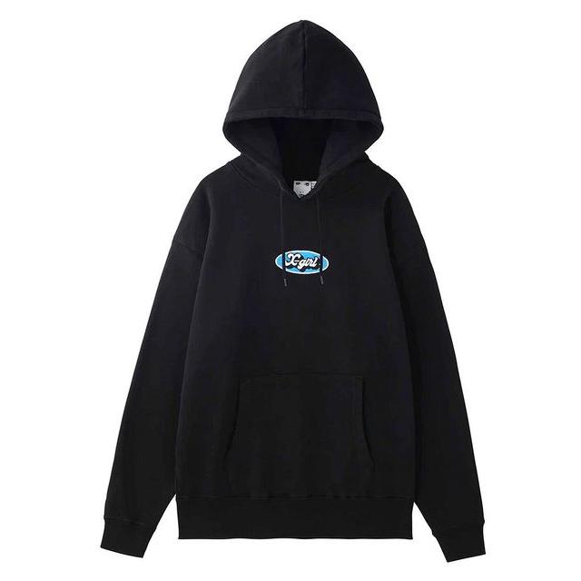 X-girl エックスガール X-GIRL OVAL LOGO PATCH SWEAT HOODIE