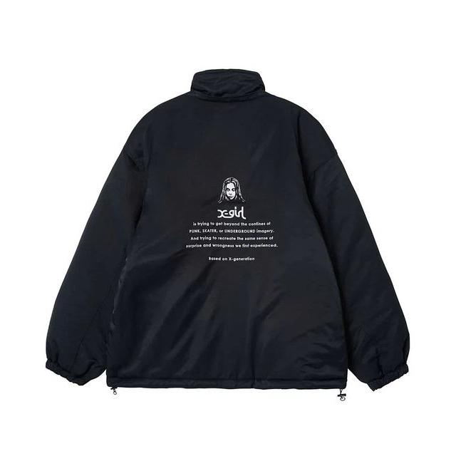 X-girl エックスガール X-GIRL REVERSIBLE QUILTED JACKET X-girl エックスガール X-GIRL REVERSIBLE QUILTED JACKET