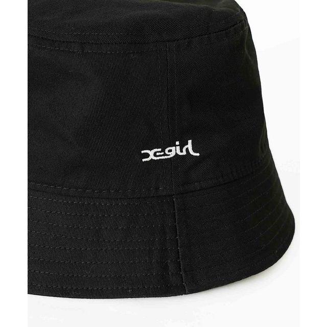 エックスガール X-GIRL BASIC BUCKET HAT ベーシック バケット ハット 帽子 可愛い シンプル トレンド 深い ブランド レディース ユニセックス｜faithstore2017｜09