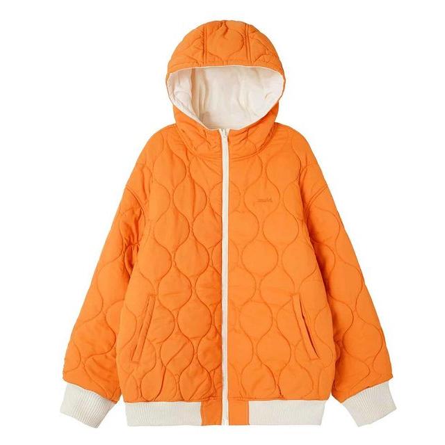 エックスガール X-GIRL REVERSIBLE QUILTED JACKET リバーシブル キルティング ジャケット アウター 春アウター 薄中綿 新入学 防寒 人気 通学 新品 正規品｜faithstore2017｜09