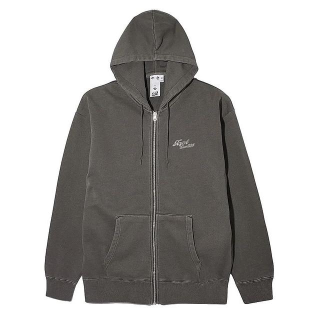 エックスガール X-GIRL FACE & CURSIVE LOGO ZIP UP SWEAT HOODIE フェイス ロゴ ジップパーカー 顔 女の人 レディース ストリート ブランド 新品 正規品｜faithstore2017｜04