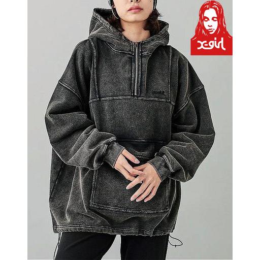 X-girl エックスガール ANORAK SWEAT TOP アノラック スウェット X-girl エックスガール ANORAK SWEAT TOP アノラック スウェット