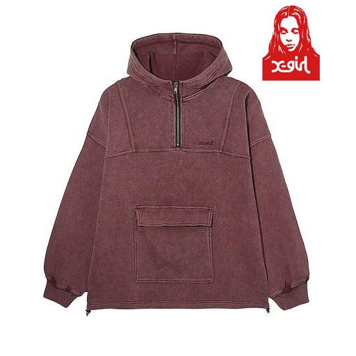 X-girl エックスガール ANORAK SWEAT TOP アノラック スウェット X-girl エックスガール ANORAK SWEAT TOP アノラック スウェット