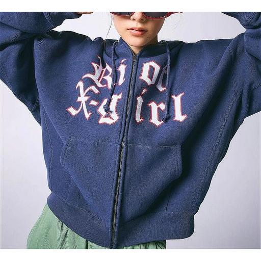 X-girl エックスガール × Champion REVERSE WEAVE R LOGO ZIP UP X-girl エックスガール × Champion REVERSE WEAVE R LOGO ZIP UP