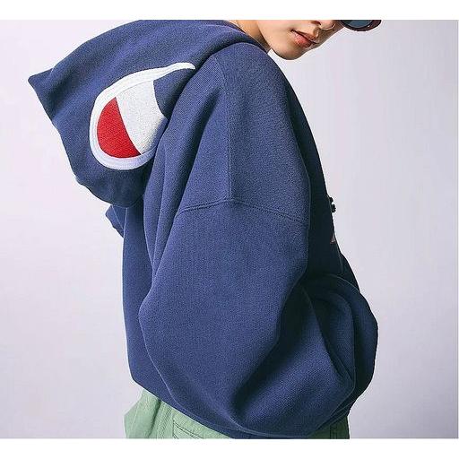 X-girl エックスガール × Champion REVERSE WEAVE R LOGO ZIP UP X-girl エックスガール × Champion REVERSE WEAVE R LOGO ZIP UP