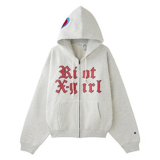 X-girl エックスガール × Champion REVERSE WEAVE R LOGO ZIP UP X-girl エックスガール × Champion REVERSE WEAVE R LOGO ZIP UP