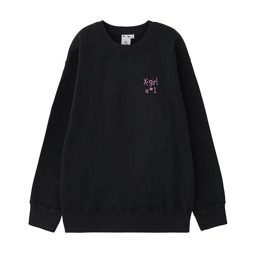 X-girl エックスガール FLAG BIG SWEAT TOP スウェット