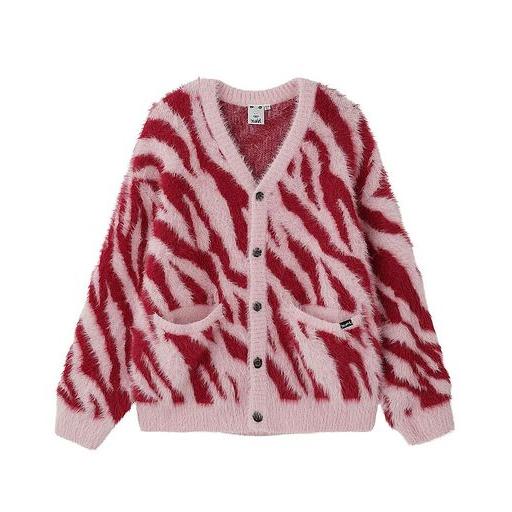 X-girl エックスガール ZEBRA KNIT CARDIGAN カーディガン X-girl エックスガール ZEBRA KNIT CARDIGAN カーディガン