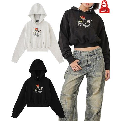 X-girl エックスガール THE POWERPUFF GIRLS × SWEAT HOODIE