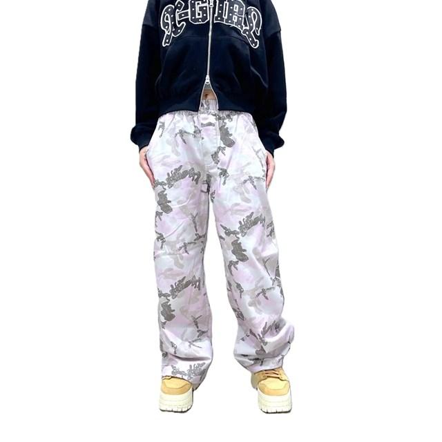 X-girl（エックスガール） レディース FACE LABEL LOOSE FIT EASY