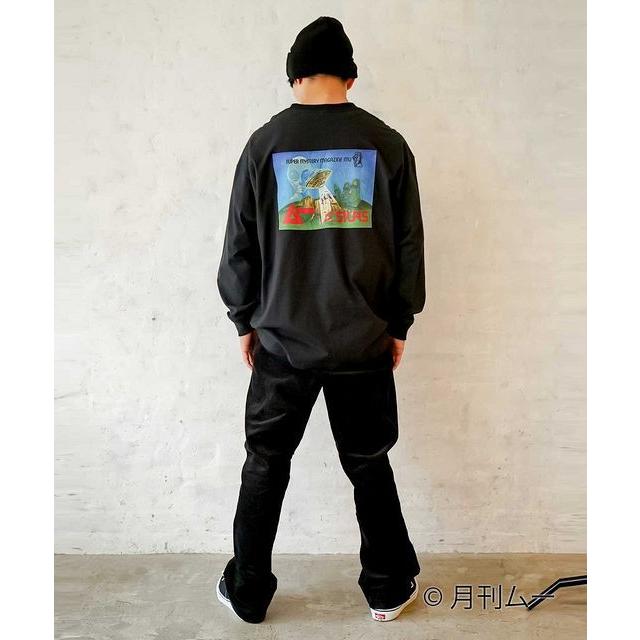 SILAS ☆セール SALE☆ サイラス x MU LS TEE GREY ALIEN ムー SILAS ☆セール SALE☆ サイラス x MU LS TEE GREY ALIEN ムー