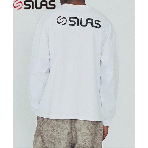 SILAS サイラス LOGO PRINTED L/S TEE ロンT 長袖 シンプル