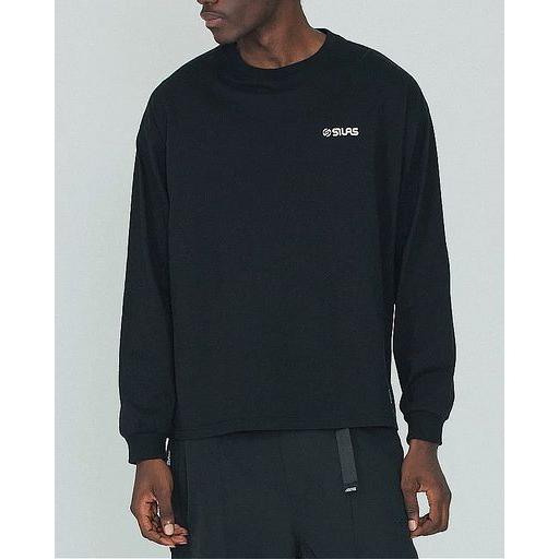 SILAS サイラス LOGO PRINTED L/S TEE ロンT 長袖 シンプル