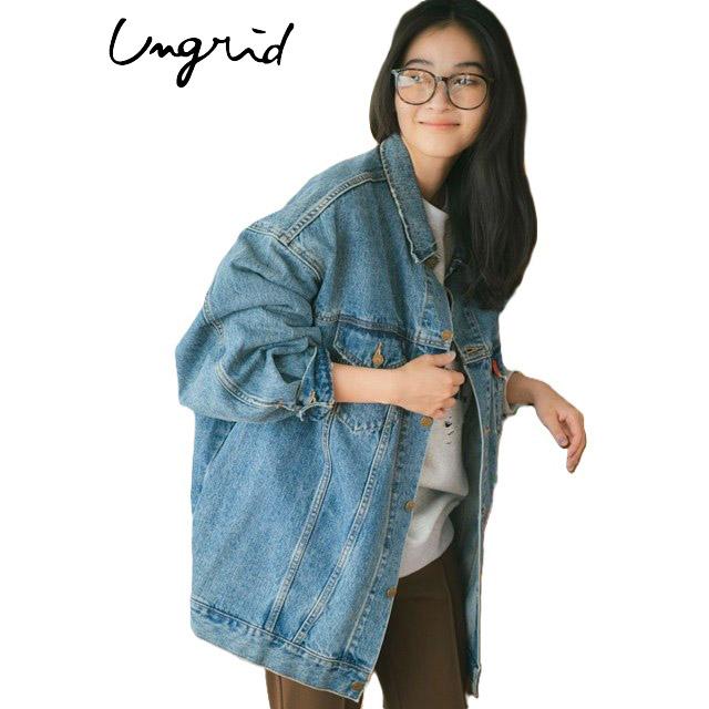 Ungrid（アングリッド） ビッグシルエット デニムジャケット